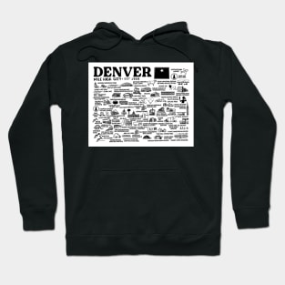 Denver Map Hoodie